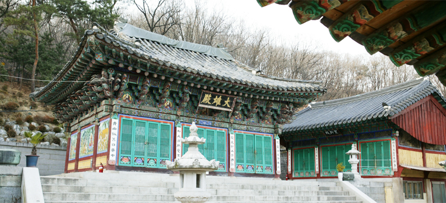 Main Building of Hwagye Temple